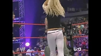 2005 10-3 Wwe Raw Bra &_ Panties 3 On 2 Match - Torrie Wilson, Candice Michelle &_ Victoria Vs Trish Stratus &_ Ashley