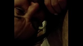 GF sucks on cam