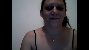 brazilian cougar plays with me on skype -.