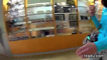 Glamorous czech cutie was teased in the supermarket and screwed in pov