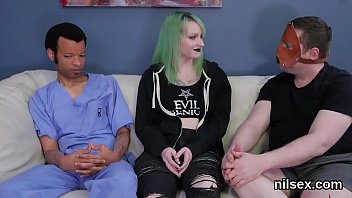 Flirty teen was taken in anal hole asylum for awkward treatment