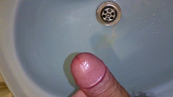 first jerkoff with cum