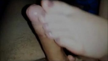 hottest foot masturbate